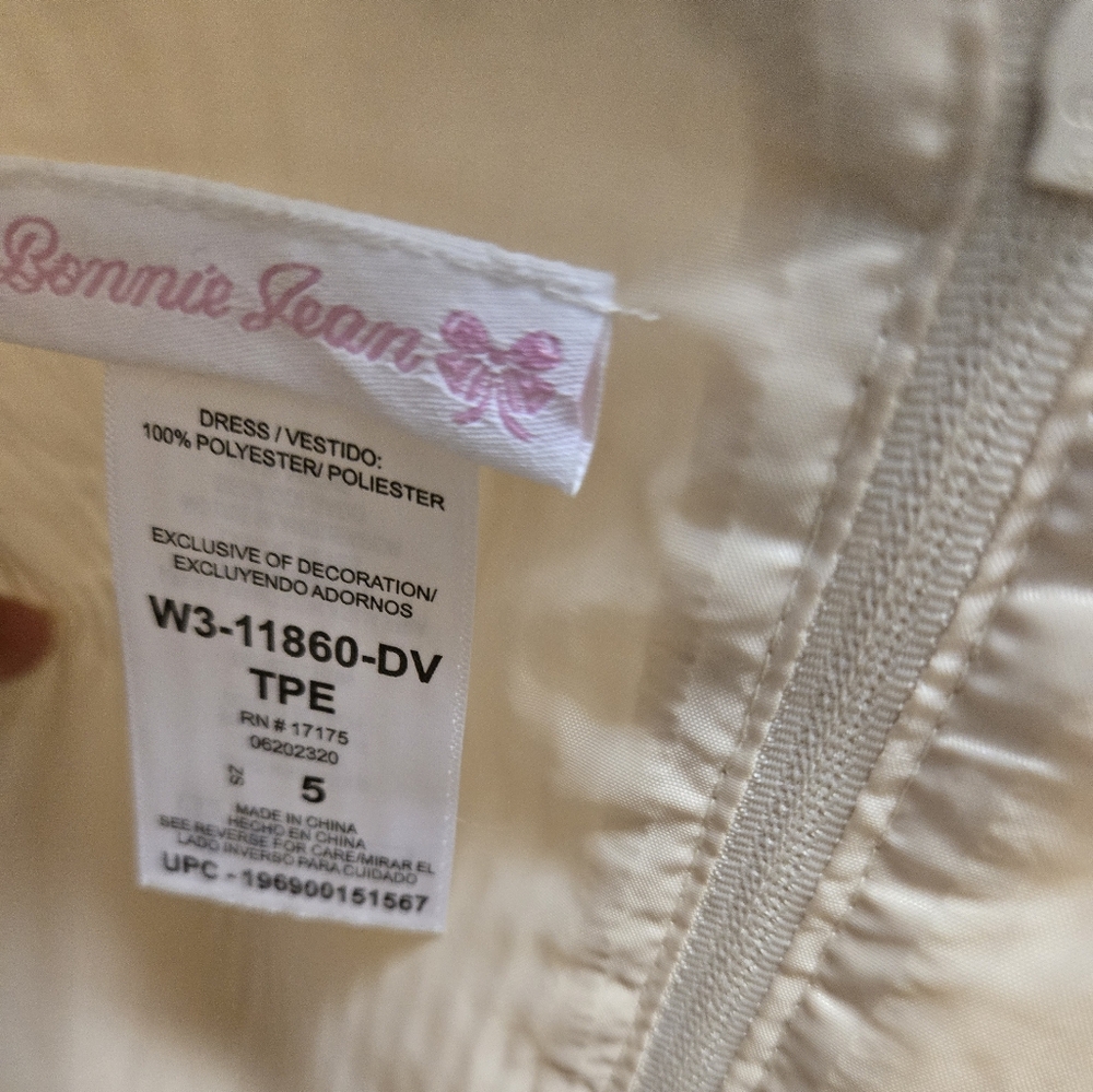 Bonnie Jean Little Girls Sparkling Sequins Party Dress - Picture 5 of 8